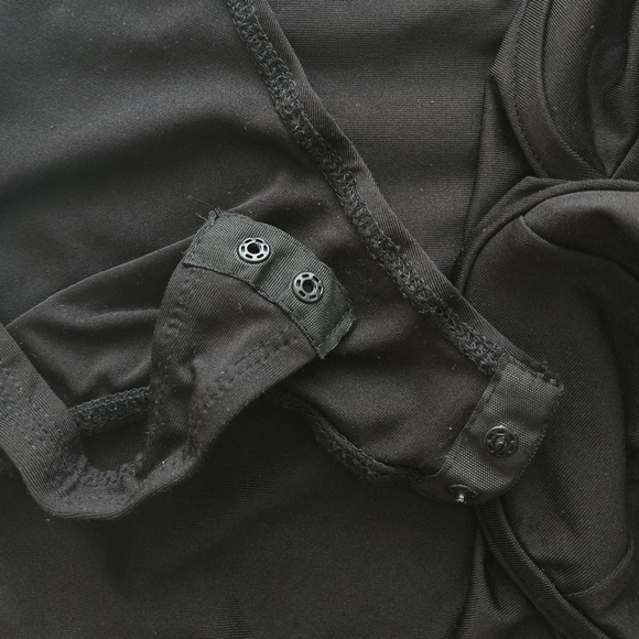 3 for $5 Wet Seal Black Bodysuit with Spaghetti Straps Medium - Picture 6 of 6